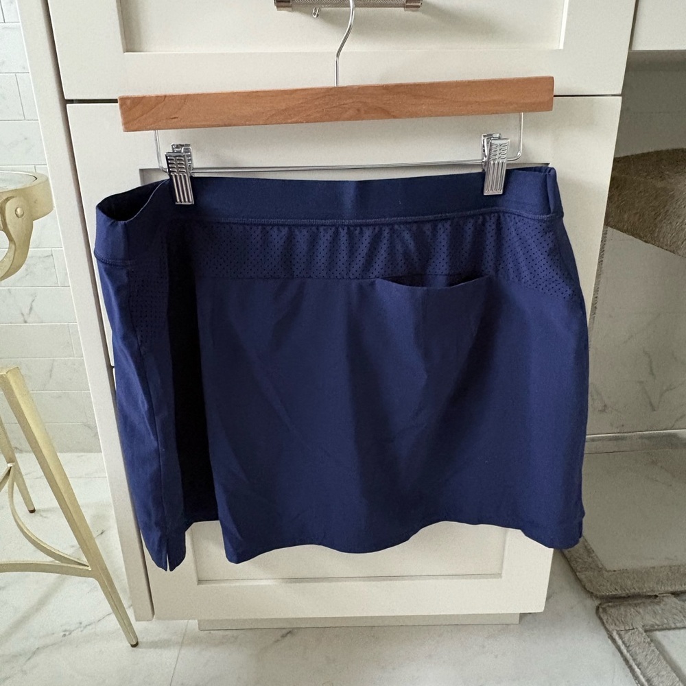 RLX Ralph Lauren Navy Blue Mini Skort